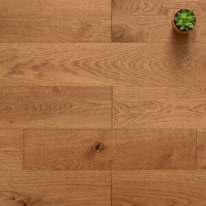 Malpas Oak engineered oak flooring close-up texture - photorealistic room shot