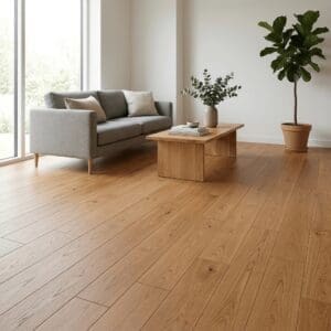 Malpas Oak engineered oak flooring room interior - photorealistic room shot
