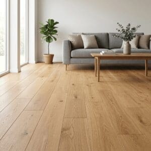 Reaseheath Oak engineered oak flooring room interior - photorealistic room shot