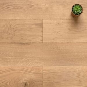 Tarvin Oak engineered oak flooring close-up texture - photorealistic room shot