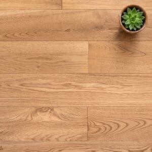 Tatton Park Oak engineered oak flooring close-up texture - photorealistic room shot