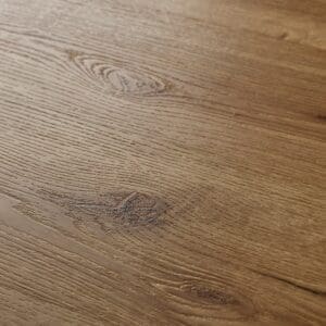 Close-up of Textures LVT Old English Oak Plank TP02 showing wood grain and texture.