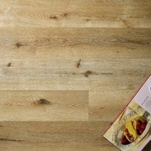 Close up of Textures LVT Sycamore Plank TP01 luxury vinyl flooring showing wood grain detail