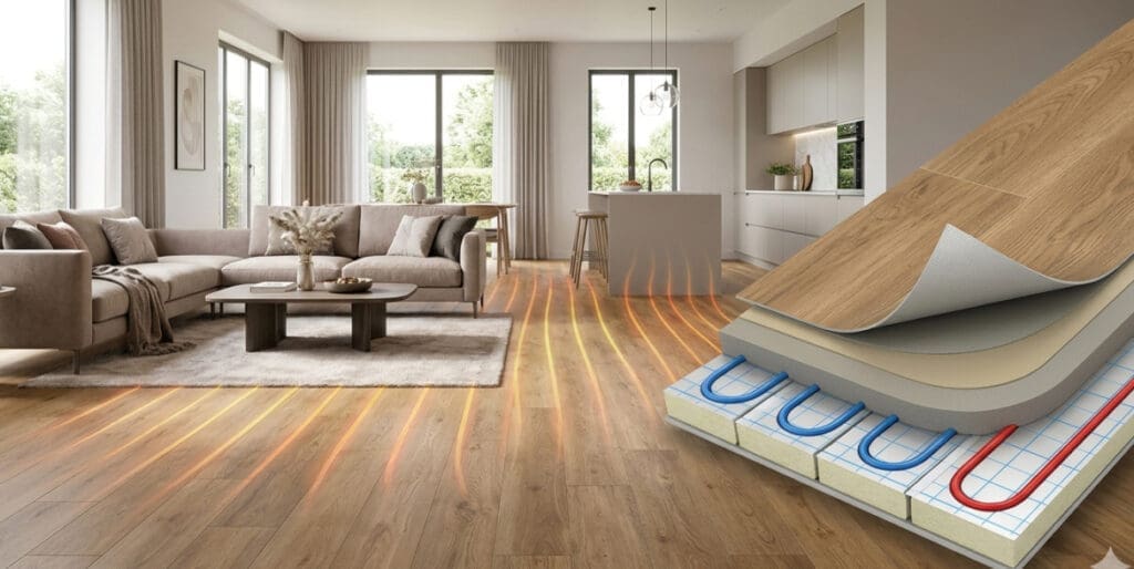 Amtico and Underfloor Heating