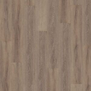 Cerused Oak Dark Natural vinyl flooring sample showing vertical wood grain pattern