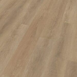 Angled close up of Sawcut Oak Dark planks demonstrating the textured surface and natural oak appearance.