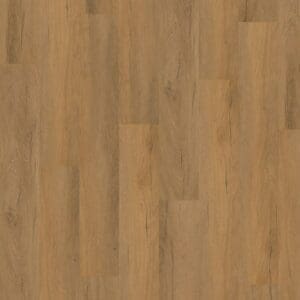 A top down view of One Flor Home 30 Tyrol Oak Honey vinyl planks showing realistic wood grain and honey tones.