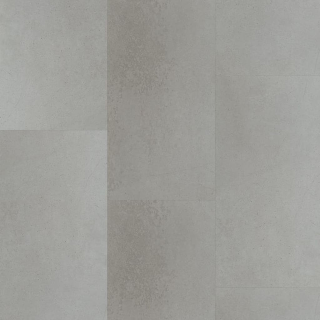 One Flor Workshop 55 Urban Light Grey stone effect vinyl tiles showing the pattern and texture