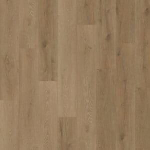 Close up of Prestige Oak Light Amber wood effect planks showing grain detail