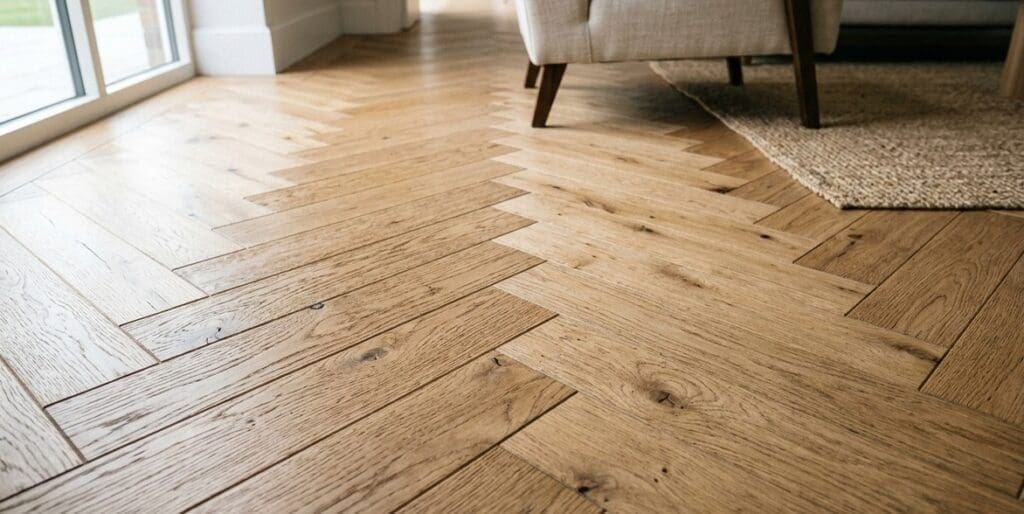 Textures Herringbone Flooring – Grosvenor Flooring
