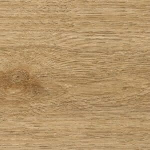 Close up detail of the wood effect texture and knots on Weathered Cedar vinyl