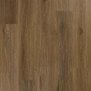 Top down view of Abingdon Eminence Dryback Antique Walnut flooring planks showing dark wood grain