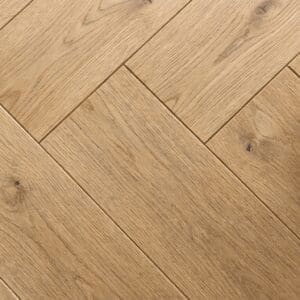 Ardverikie Oak Parquet engineered oak flooring close-up texture - photorealistic room shot