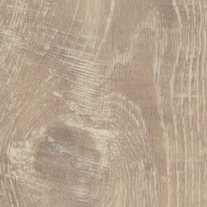 Close up of Earl Grey Herringbone luxury vinyl tile showing grey wood grain texture