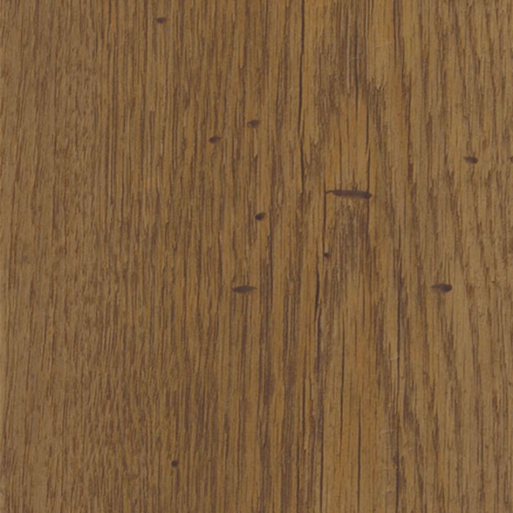 Harvey Maria Fumed English Oak Parquet flooring installed in a living room with a red velvet sofa