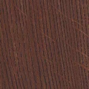 Burgundy Oak parquet flooring in a bright room with a white chair and wooden stool