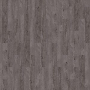 Overhead view of the wood effect plank pattern in Cinder