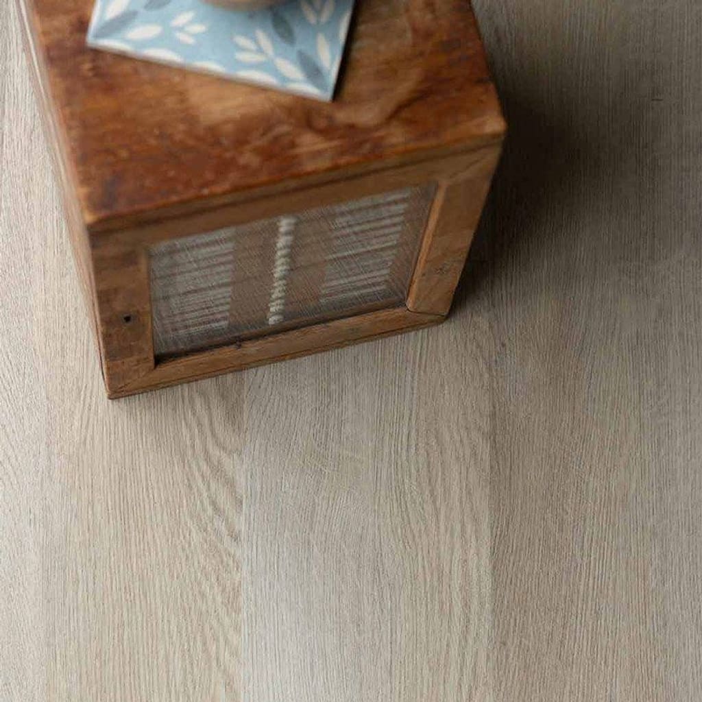 Lifestyle shot of Farro Plank luxury vinyl flooring