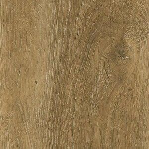 Close up of Harvey Maria Flaxen Oak luxury vinyl plank showing wood grain texture
