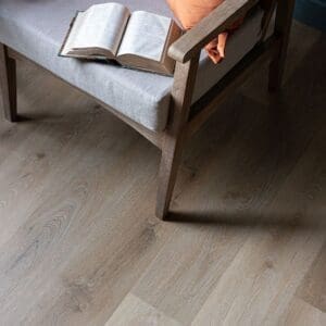Primary sample image of Harvey Maria Rattan Plank wood effect flooring showing vertical grain