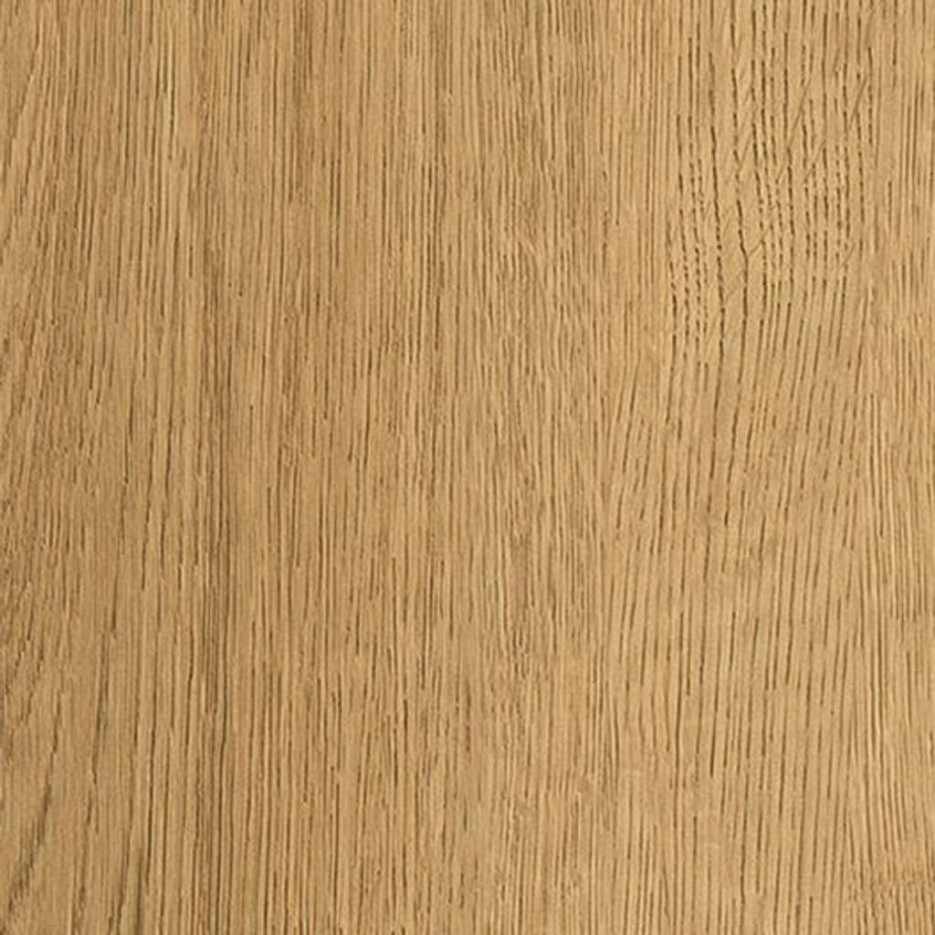 Harvey Maria Rowan Plank installed in a warm living room with a grey sofa and terracotta walls.