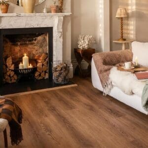 Close up of the natural touch wood grain texture on Harvey Maria WildFox Plank