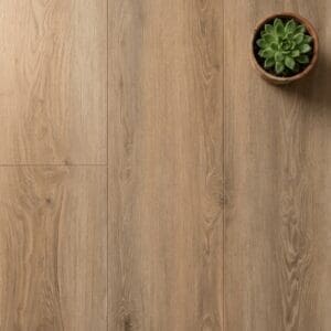 Inverlochy Oak engineered oak flooring close-up texture - photorealistic room shot