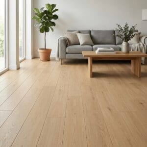 Lomond Oak engineered oak flooring room interior - photorealistic room shot