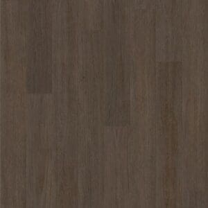 Overhead view of Nordikka Naturals Bourbon Walnut planks showing dark wood grain pattern