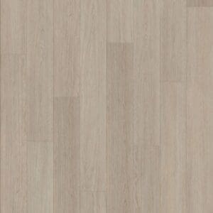 Top down view of Nordikka Naturals Oregon Ash luxury vinyl planks showing light wood grain