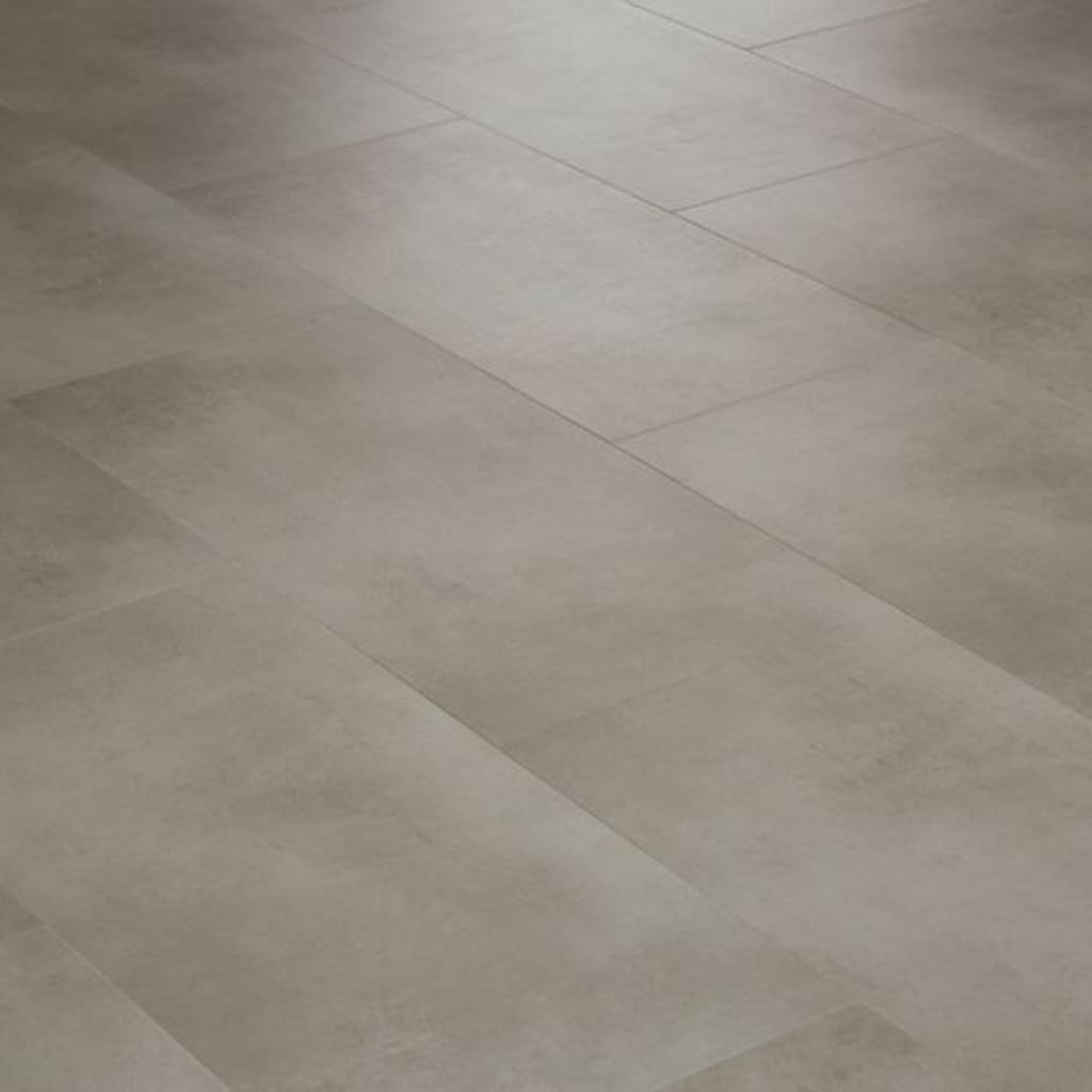 Angled perspective of installed Sandstone stone effect flooring tiles