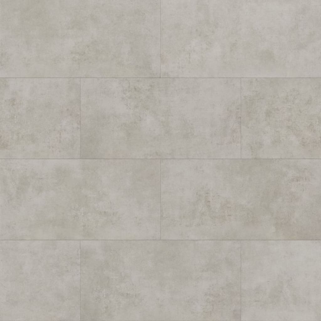 Overhead view of Nordikka Naturals Shale stone effect tiles showing light grey texture
