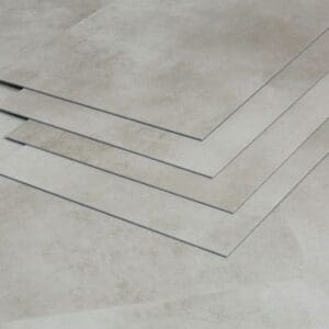 Stacked samples of Nordikka Naturals Shale showing tile thickness