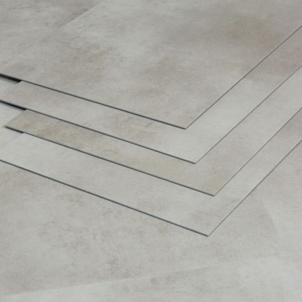 Stacked samples of Nordikka Naturals Shale showing tile thickness