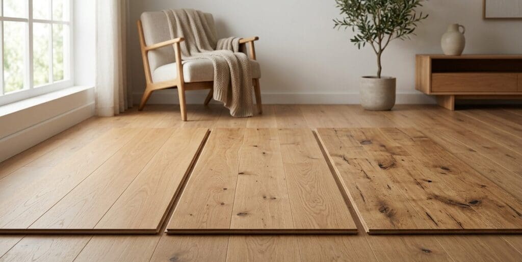 Engineered Wood Flooring Grades Explained: Prime, Nature and Rustic – Grosvenor Flooring