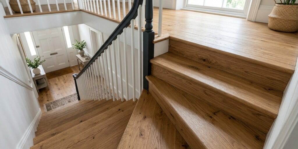 Engineered Wood Flooring on Stairs: A Complete Guide – Grosvenor Flooring