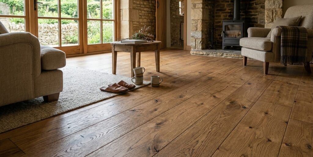 V4 Alpine Collection Guide UK 2026: Rustic Oak Wood Flooring – Grosvenor Flooring